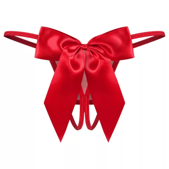 Obsessive Gifty - avatud stringid (punane) - 2XL/3XL