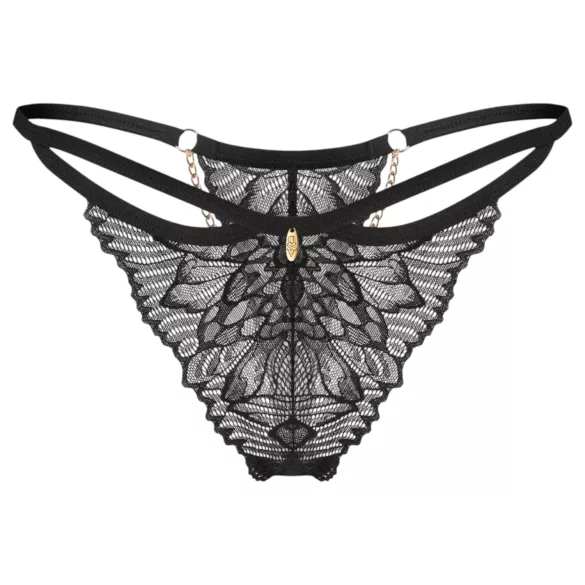 Obsessive Matildea - pitsist stringid (must) - L/XL