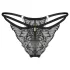 Obsessive Matildea - pitsist stringid (must) - L/XL