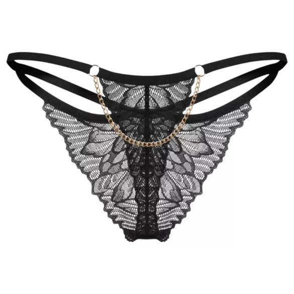 Obsessive Matildea - pitsist stringid (must) - L/XL