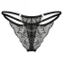 Obsessive Matildea - pitsist stringid (must) - 2XL/3XL