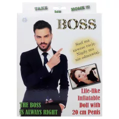 Boss - täispuhutav meestenukk