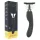 Erospace Sweet Play - 2-in-1 kliitori vibraator keelega ja vaakumiga (must)