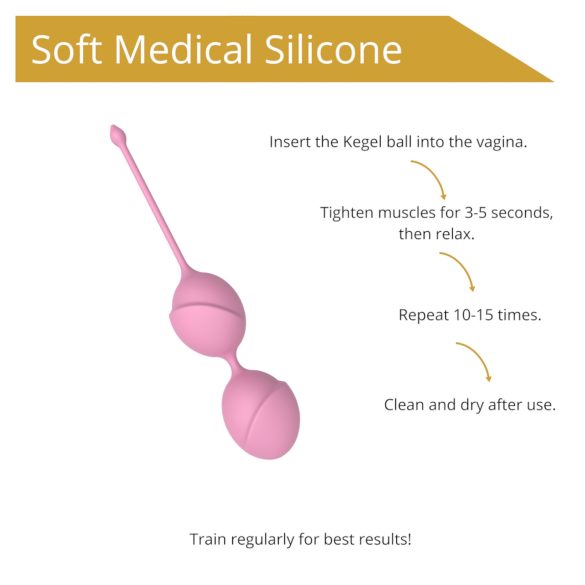 Sweet Play - geišapallide duo (roosa)