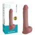 Erospace Natural Play - silikoondildo 24 cm (nahatooni)