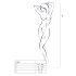 Passion BS008 - lipsukes pitskomplekt (valge) - S-L