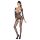 Passion BS031 - avatud jumpsuit (must) - S-L