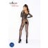 Passion BS031 - avatud jumpsuit (must) - S-L