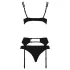 Passion Floris - pesukomplekt - must