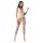 Passion BS058 - avatud võrkbodysuit (valge) - S-L