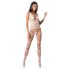 Passion BS058 - avatud võrkbodysuit (valge) - S-L
