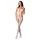 Passion BS084 - pitsiline, topp-stiilis kombinesoon - valge (S-L)