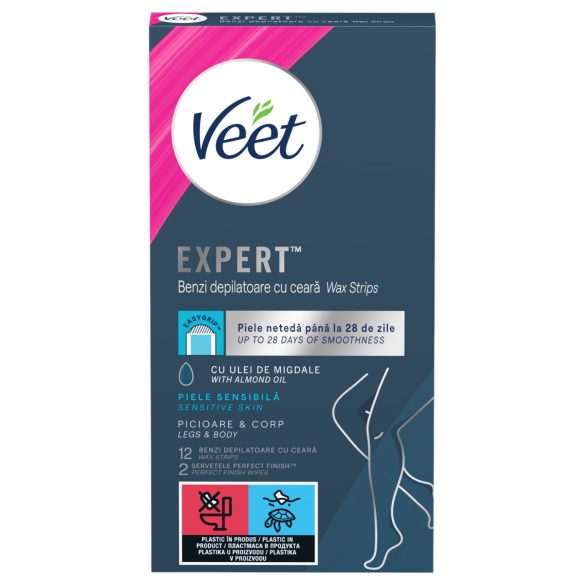 Veet Expert - depileerimisriba kuivale nahale - 12 tk