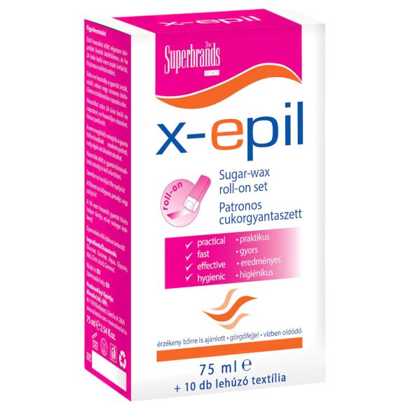 X-Epil - kassettsuhkru vahakomplekt