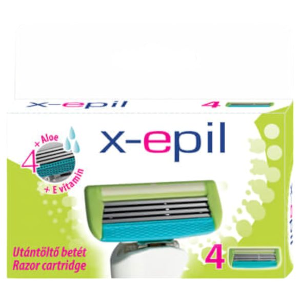 X-Epil - naiste raseerija tera 4 teraga (4tk)
