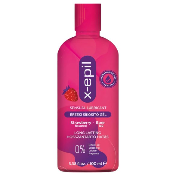 X-Epil - maasikamaitseline libestusgeel (100ml)
