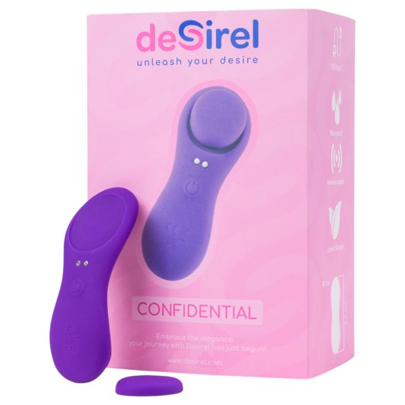 Desirel Confidential - nutikas püksikute vibraator (lilla)
