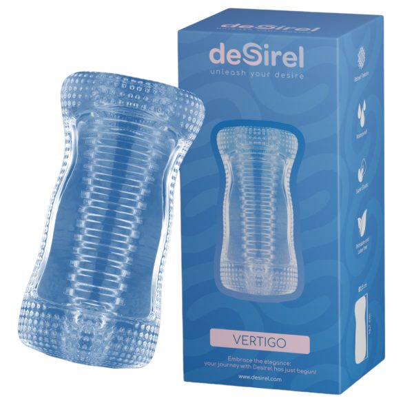 Desirel Vertigo - masturbaator soonilise sisuga (läbipaistev)