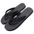 Flip-flop plätud - mängulise tallaga - must