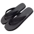 Flip-flop sandaalid - peenise mustriga - must