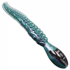 Monster Fuck - vibraator - kaheksajalg - roheline