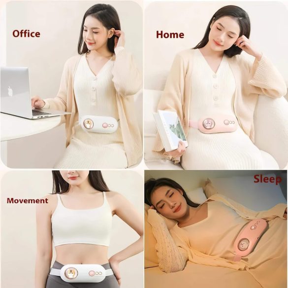 HappyPet Comfort - menstruaalivalu leevendav massaaživöö - valge