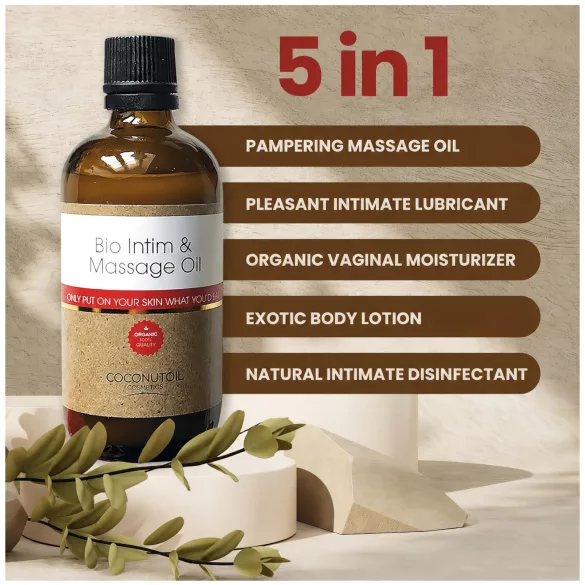 Coconutoil - intiim- ja massaažiõli - mahe - 80 ml