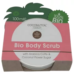 Coconutoil - kehakoorija kohvi ja kookossuhkruga - 100ml