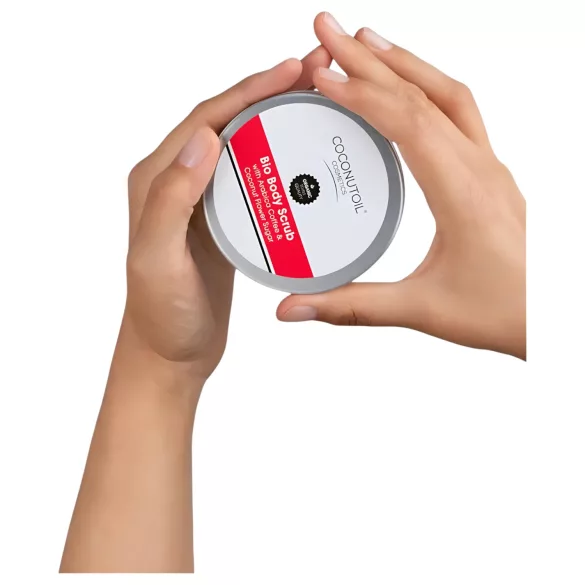 Coconutoil - kehakoorija kohvi ja kookossuhkruga - 100ml