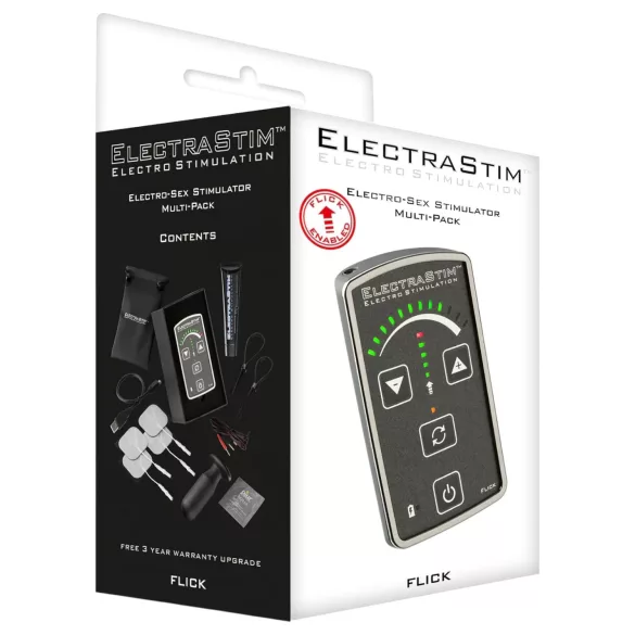 ElectraStim Flick - elektrilise stimulatsiooni komplekt - edasijõudnutele