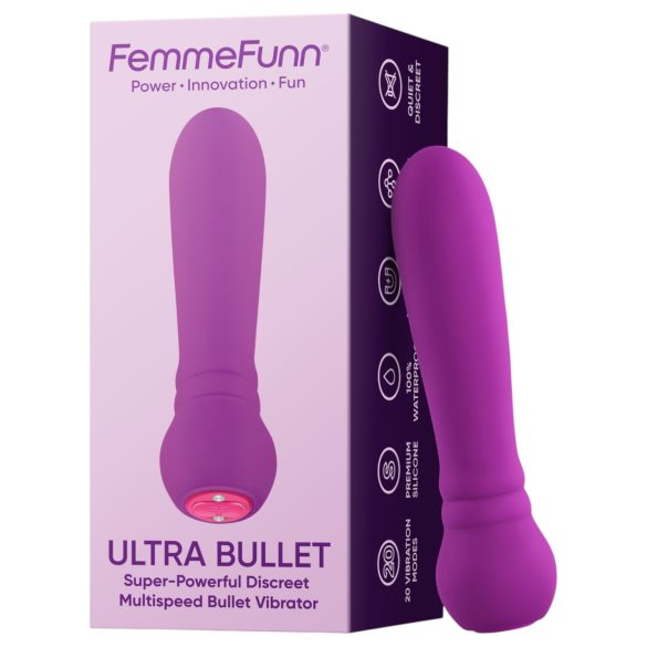 FemmeFunn - vibraator - väike bullet-tüüpi - lilla