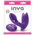 Inya Bump-N-Grind - soojenev 2in1 kliitorivibraator (lilla)