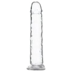 Addiction Crystal - iminapaga dildoga (läbipaistev) - 18cm