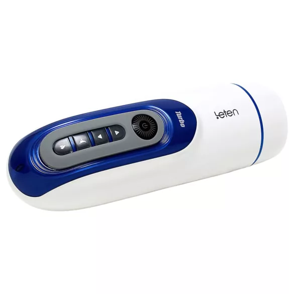Leten SM390 - masturbaator meestele - häälitsev, soojendusega - valge