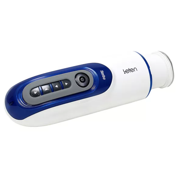 Leten SM390 - masturbaator meestele - häälitsev, soojendusega - valge