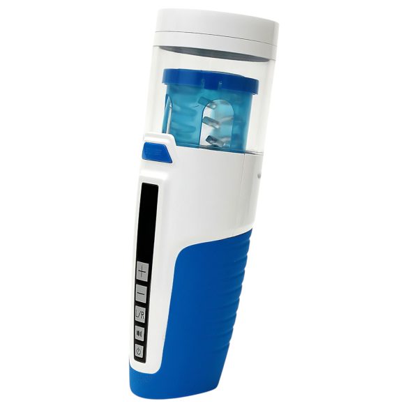 Leten SM370 - oigav, pöörlev masturbaator (valge)