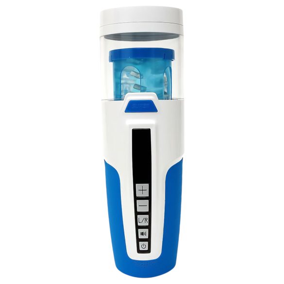 Leten SM370 - oigav, pöörlev masturbaator (valge)