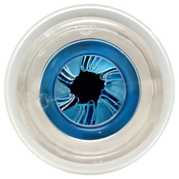 Leten SM370 - oigav, pöörlev masturbaator (valge)