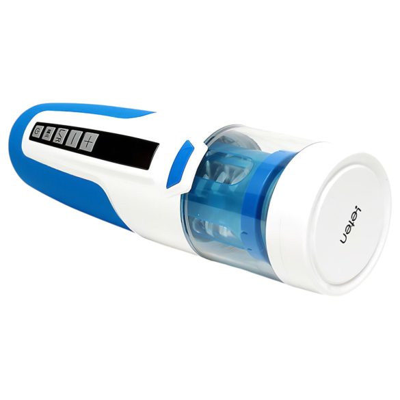 Leten SM370 - oigav, pöörlev masturbaator (valge)