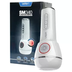   LETEN SM340 - masturbaator meestele - vibraator, imemisfunktsioon, heliefektid