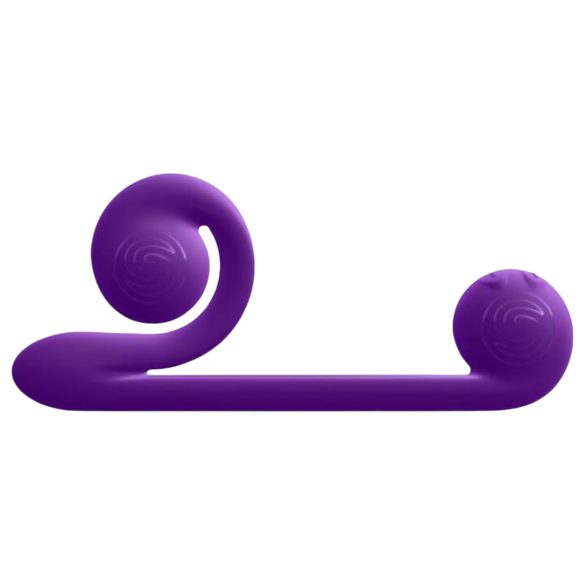 Snail Vibe Duo - laetav 3-ühes vibraator stimuleerimiseks (lilla)
