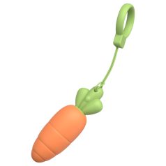   Sex HD Carrots - vibreeriv dildo - porgandi kujuline - oranž