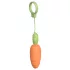Sex HD Carrots - vibreeriv dildo - porgandi kujuline - oranž