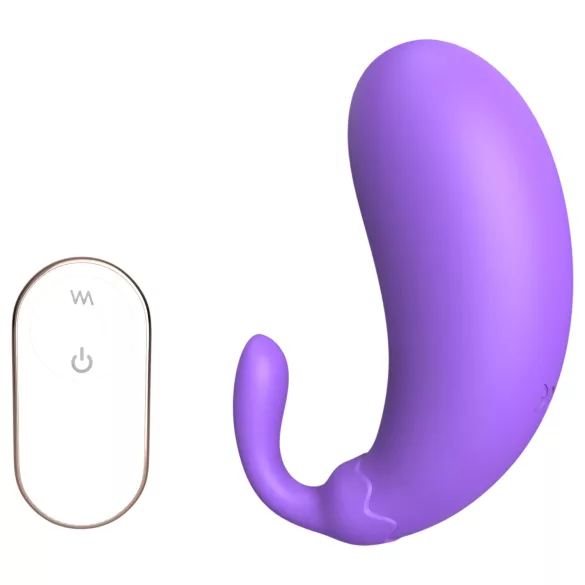Sex HD - vibro-muna baklažaani kujuga - lilla
