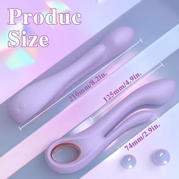 Sex HD Kaethe - kliitoriga vibraator - lilla