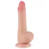 Lovetoy Sliding-Skin - realistlik dildoga iminapp - 19,5 cm, naturaalne