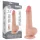 Lovetoy Sliding-Skin - munanditega kahekihiline dildo - 20cm naturaalne