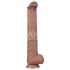 Lovetoy - kahekordne XXL dildoloog - 36,5 cm - (naturaalne)