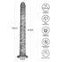Lovetoy King Size - eriti suur vibraator - 40,5 cm (hall)