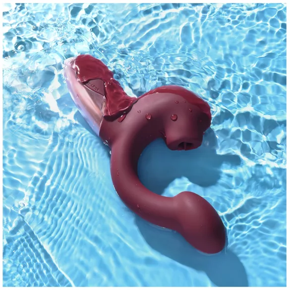 Magic Motion Magic Ponder - 2in1 kliitorivibraator käepidemega - bordoo